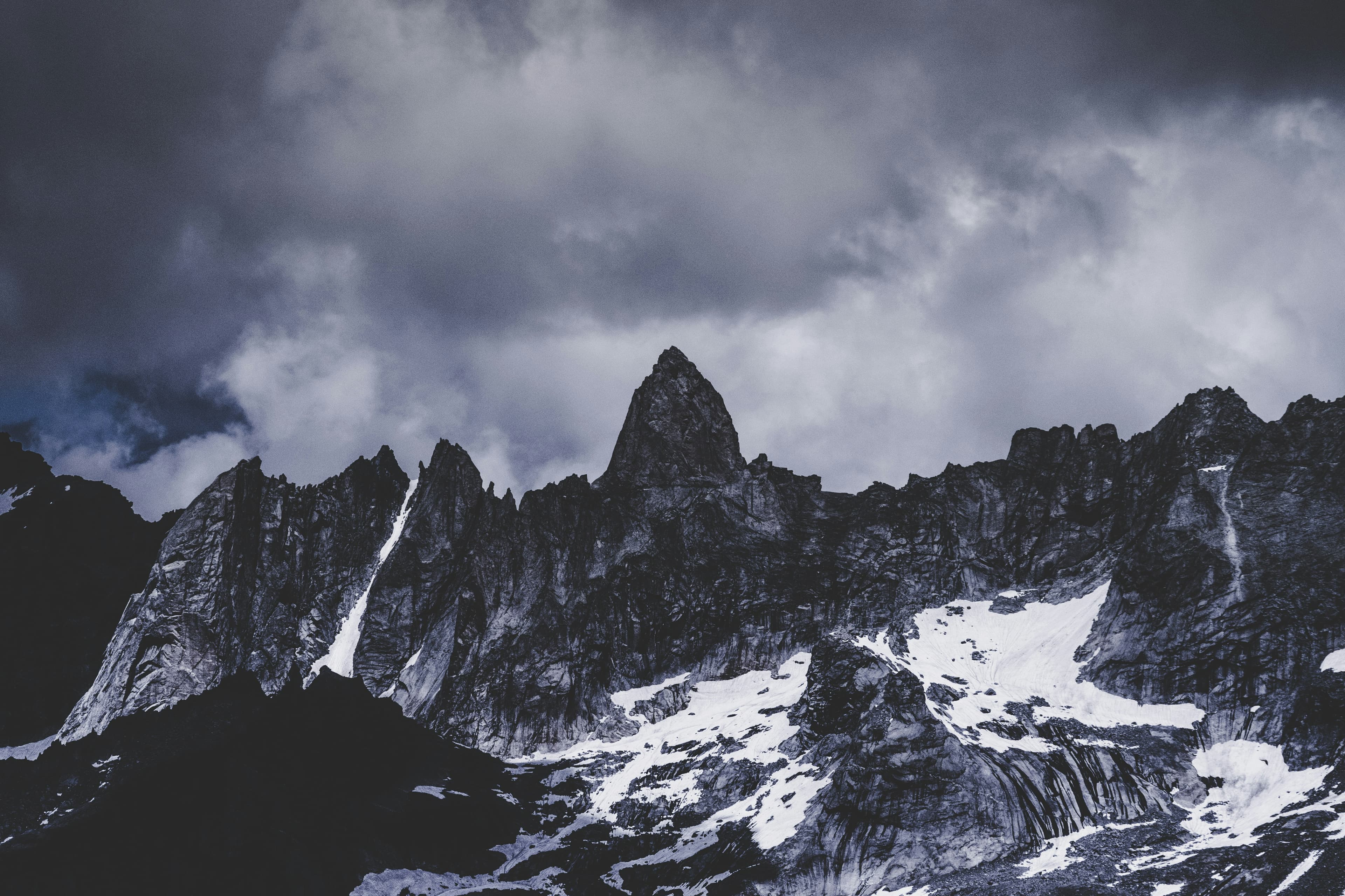 Alpine mountain landscape